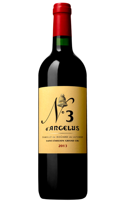 № 3 d'Angelus Saint-Emilion Grand Cru Classe 2013