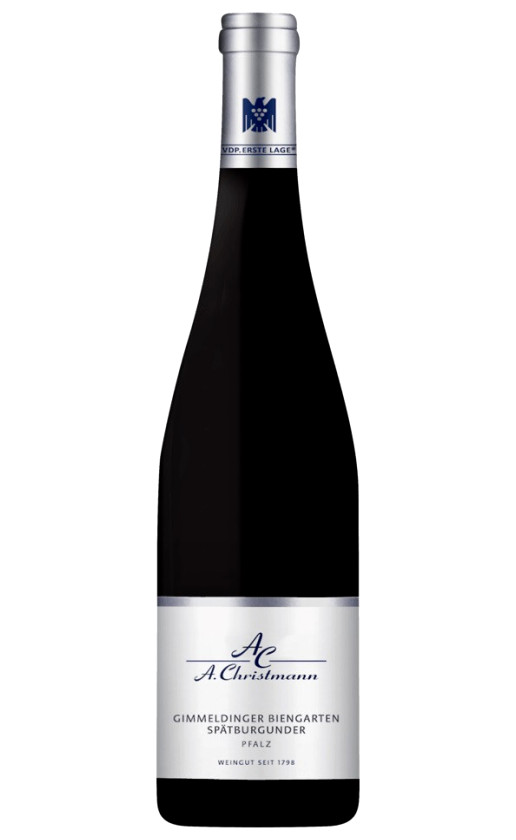 A. Christmann Gimmeldinger Biengarten Spatburgunder 2015
