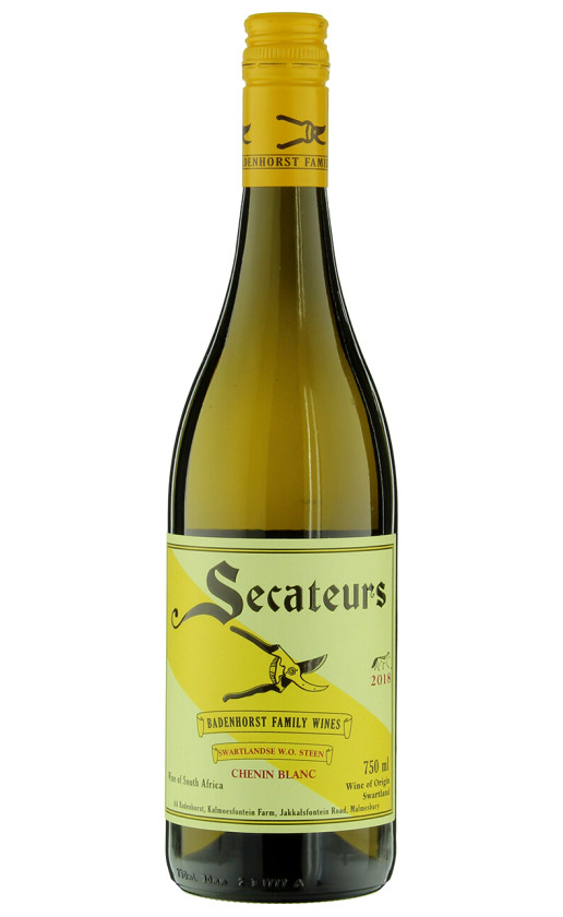A.A. Badenhorst Secateurs Chenin Blanc Swartland WO 2020