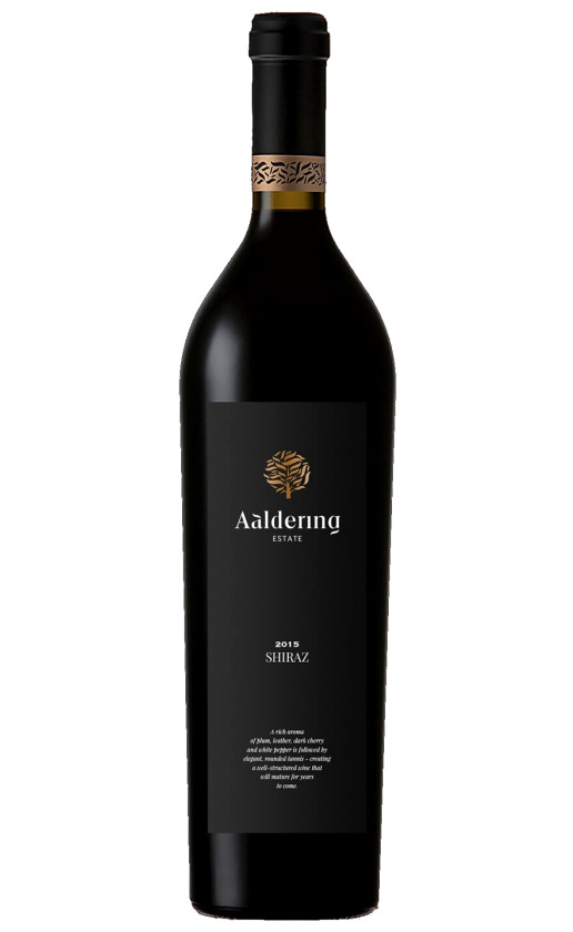 Aaldering Estate Shiraz 2015