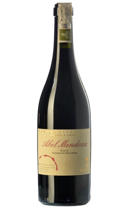 Abel Mendoza Tempranillo Rioja 2012
