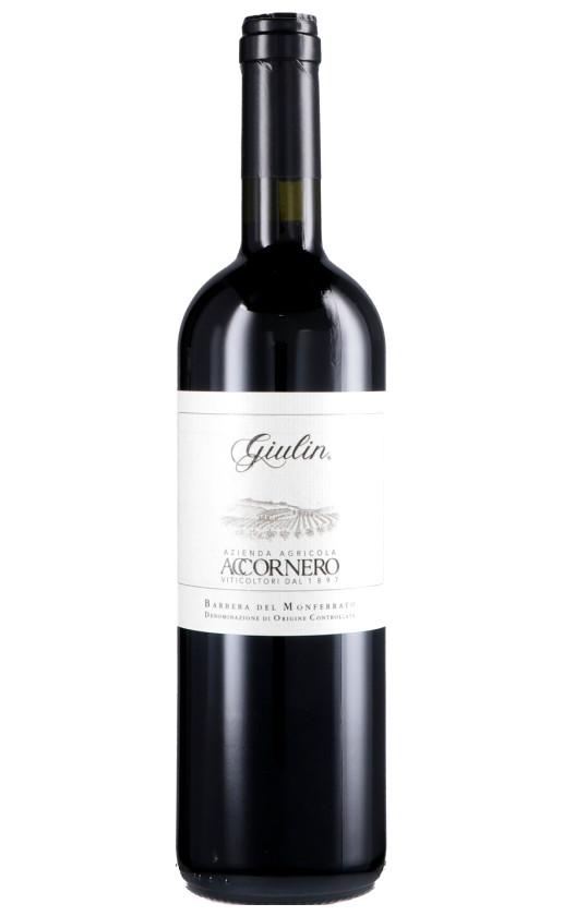 Accornero Giulin Barbera del Monferrato 2015