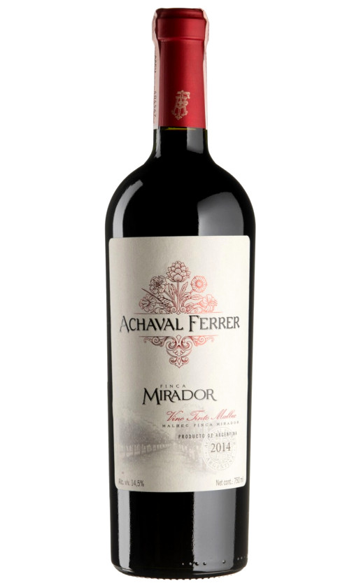 Achaval Ferrer Finca Mirador Mendoza 2014