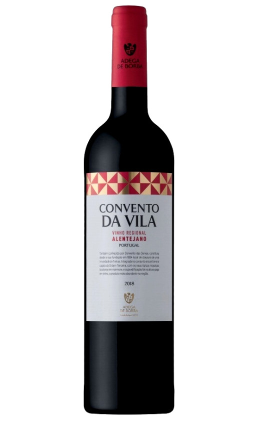 Adega de Borba Convento da Vila Tinto 2018