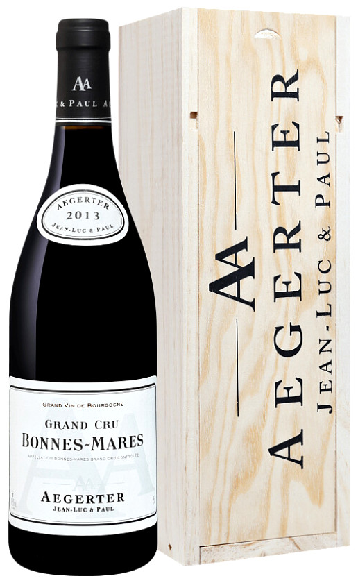 Aegerter Bonnes-Mares Grand Cru 2013 wooden box