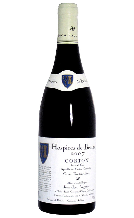 Aegerter Hospices de Beaune Corton Grand Cru 2007