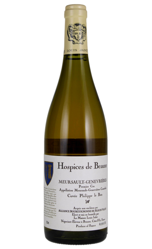 Aegerter Meursault-Genevrieres 1er Cru Hospices de Beaune Cuvee Philippe le Bon 2011