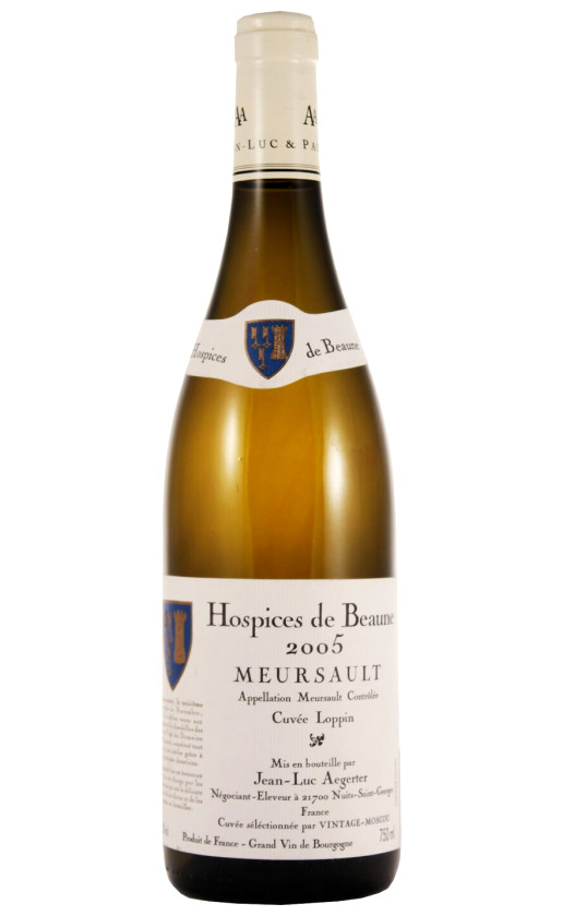 Aegerter Meursault Hospices de Beaune Cuvee Loppin 2005
