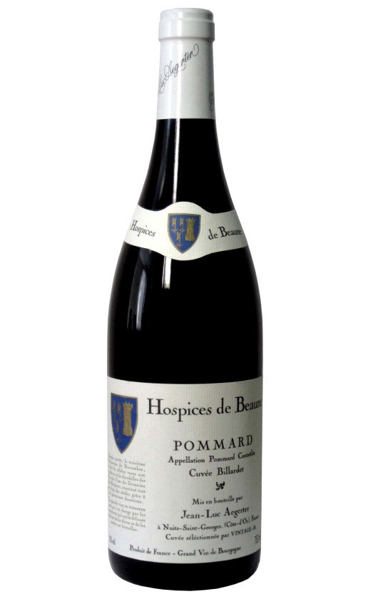 Aegerter Pommard Hospices de Beaune Cuvee Billardet 2006