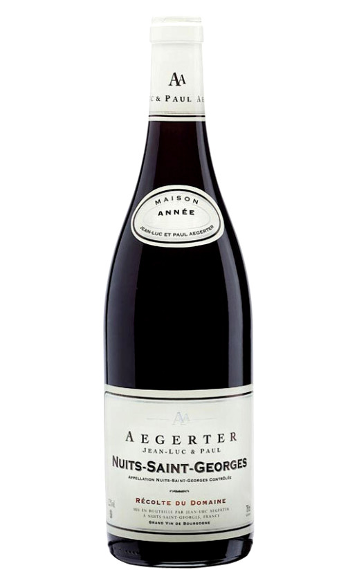Aegerter Recolte du Domaine Nuits-Saint-Georges 2000