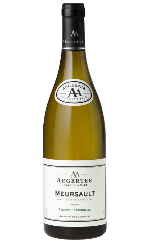 Aegerter Reserve Personnelle Meursault АОC 2016