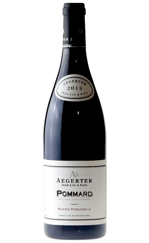 Aegerter Reserve Personnelle Pommard 2015
