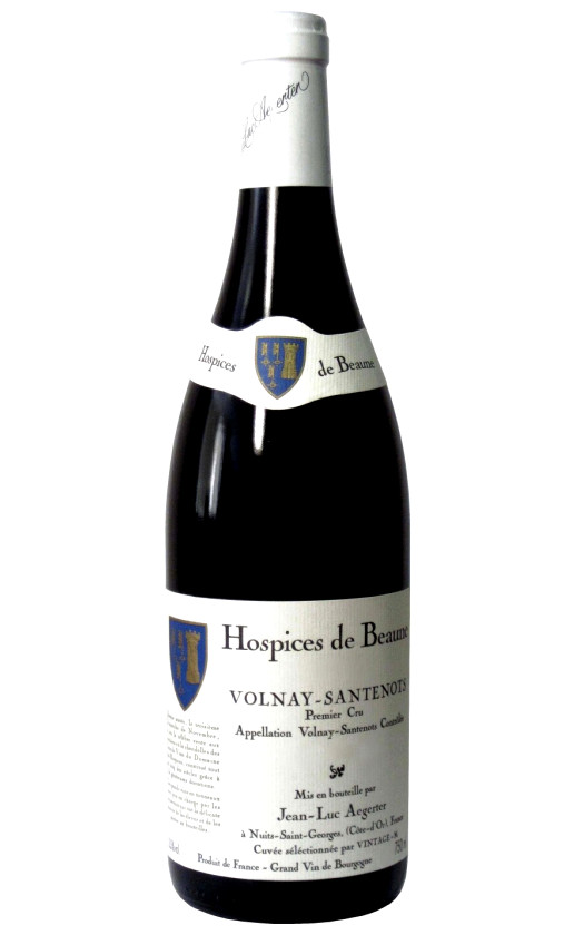 Aegerter Volnay-Santenots 1er Cru Hospices de Beaune Cuvee Blondeau 2008