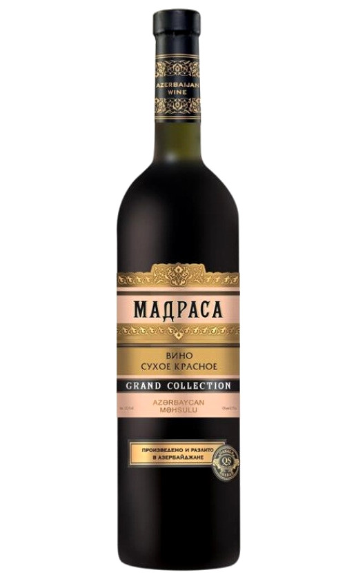 Agro-Azerinvest Grand Collection Madrasa matte bottle