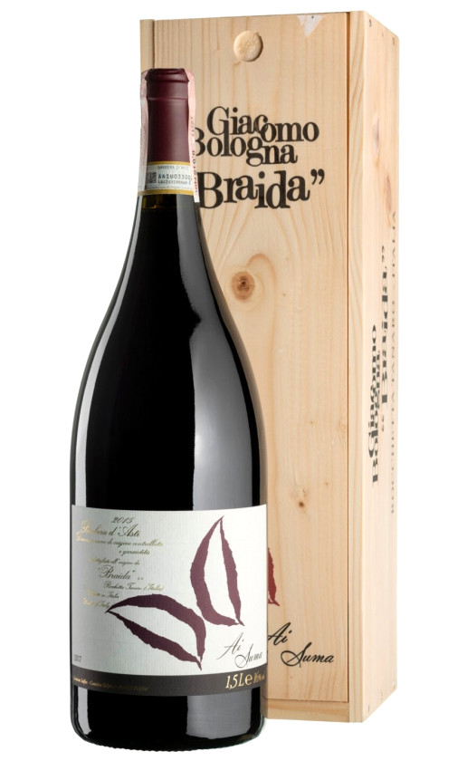 Ai Suma Barbera d'Asti 2015 wooden box