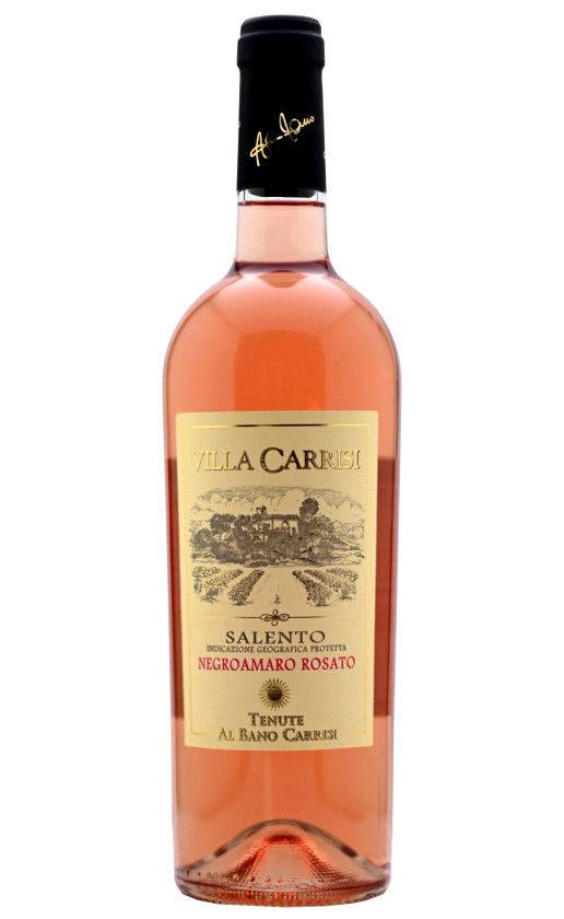 Al Bano Carrisi Villa Carrisi Negroamaro Rosato Salento 2018