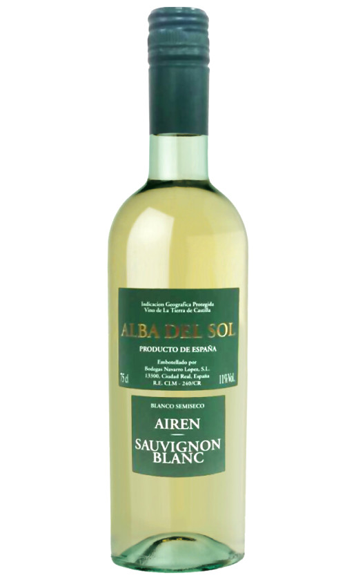 Alba del Sol Airen-Sauvignon Blanc Tierra de Castilla