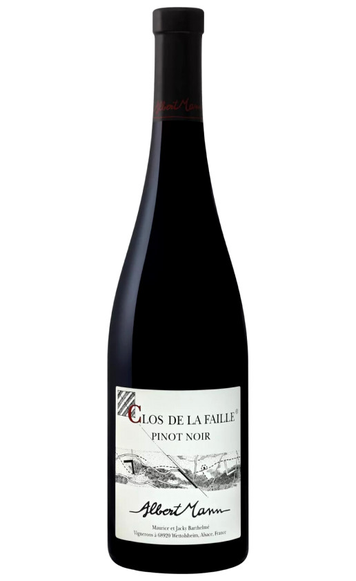 Albert Mann Pinot Noir Clos de la Faille Alsace 2019