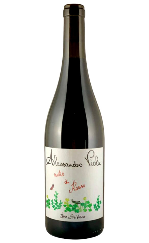 Alessandro Viola Note di Rosso Terre Siciliane 2020