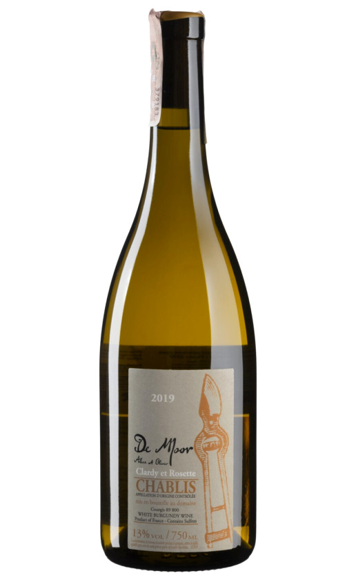 Alice et Olivier de Moor Chablis Clardy et Rosette 2019