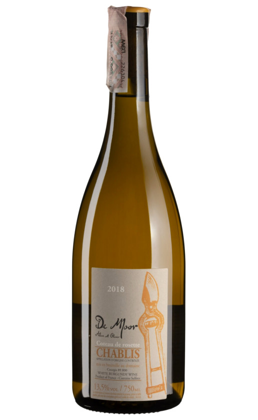 Alice et Olivier de Moor Chablis Coteau de Rosette 2018