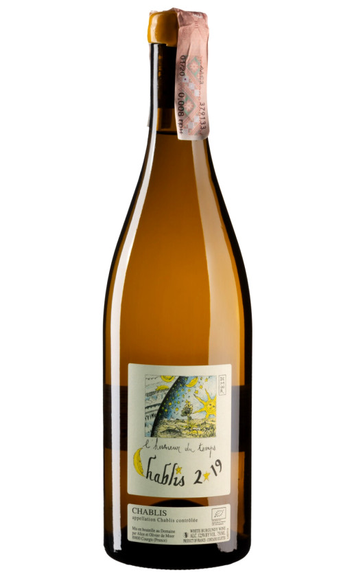 Alice et Olivier de Moor L'humeur du temps Chablis 2019
