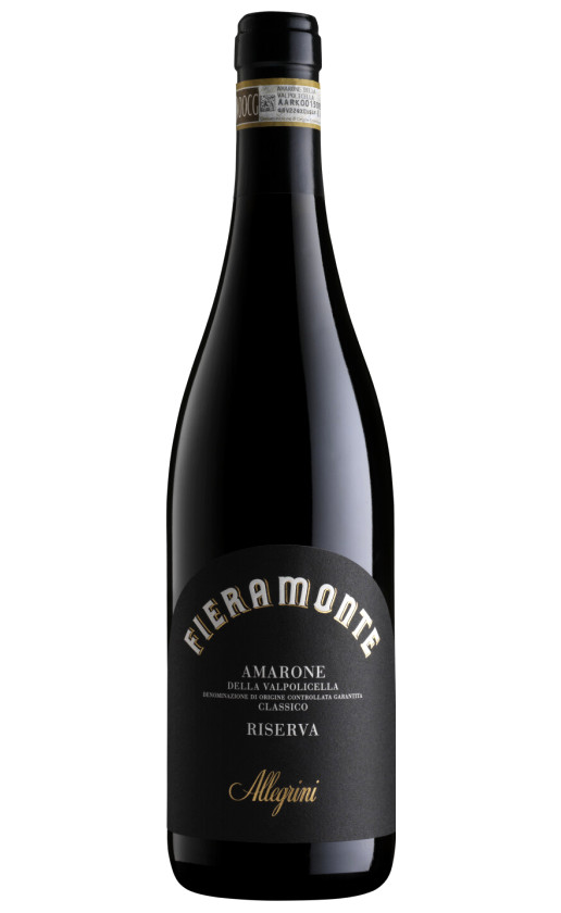 Allegrini Fieramonte Amarone della Valpolicella Classico Riserva 2012