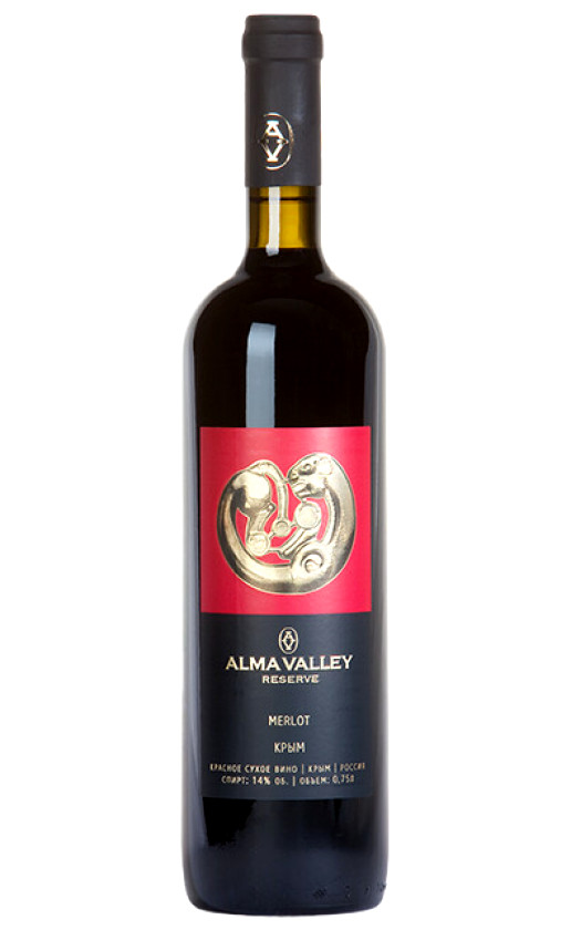 Alma Valley Reserve Merlot 2014