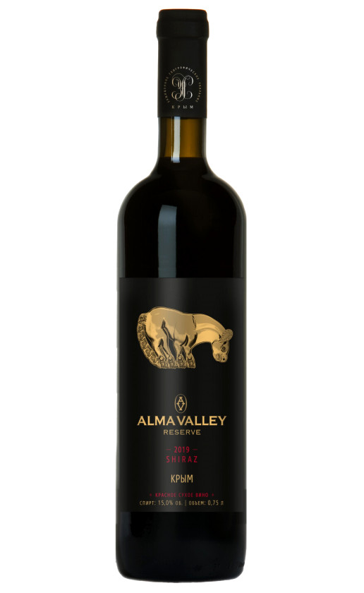 Alma Valley Reserve Shiraz 2019