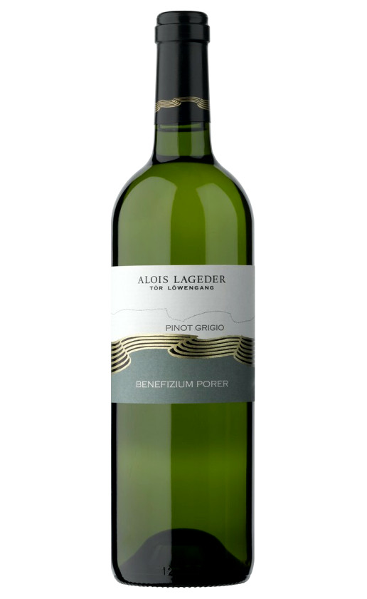 Alois Lageder Benefizium Porer Pinot Grigio 2010