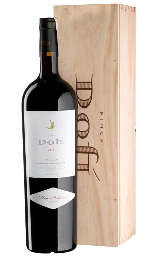 Alvaro Palacios Finca Dofi Priorat 2017 wooden box