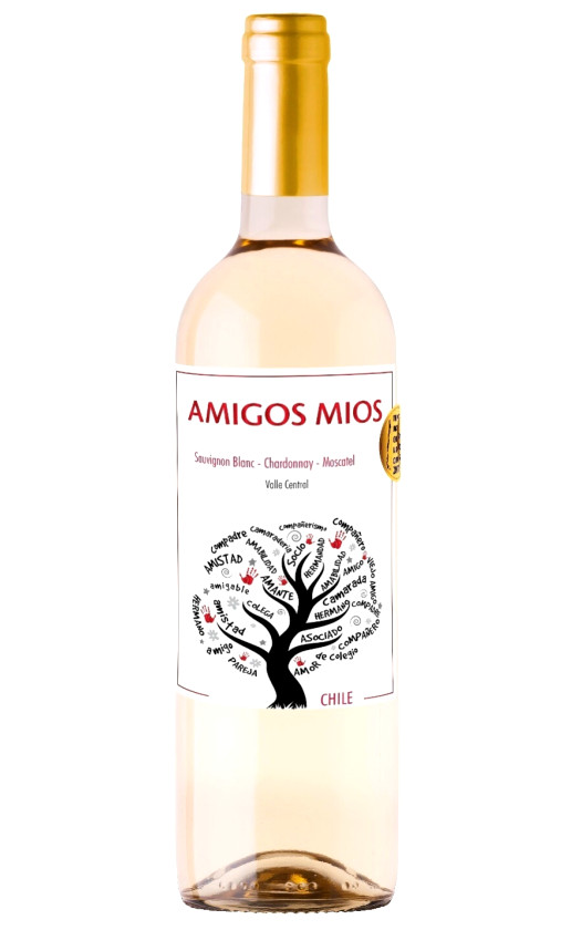 Amigos Mios Sauvignon Blanc-Chardonnay-Moscatel