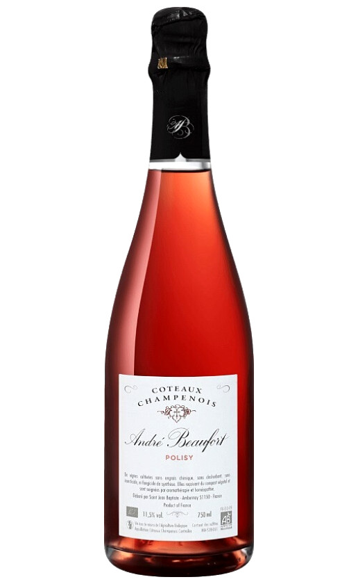 Andre Beaufort Polisy Rouge Coteaux Champenois 2016