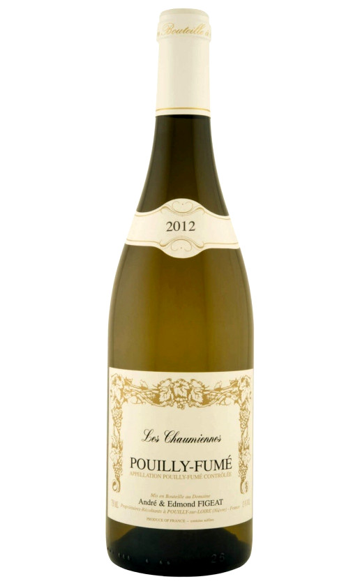 Andre Edmond Figeat Pouilly-Fume Les Chaumiennes 2012