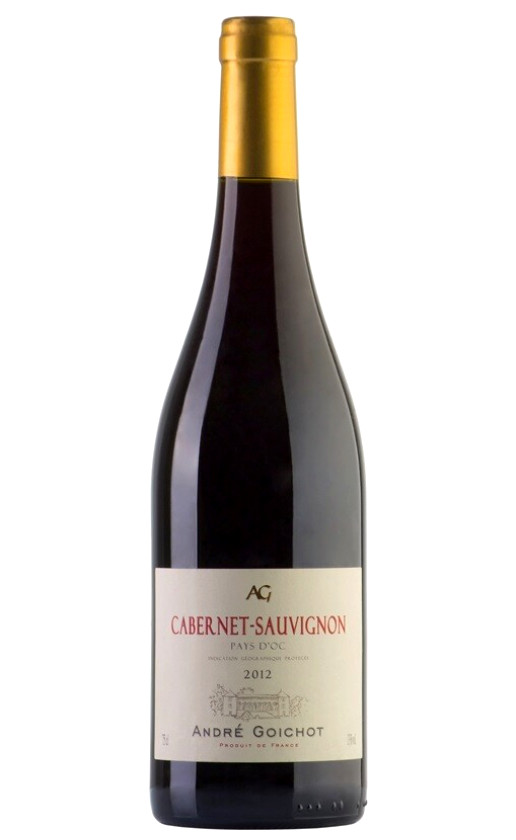 Andre Goichot Cabernet Sauvignon Pays d'Oc 2012