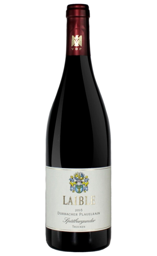 Andreas Laible Durbacher Plauelrain Spatburgunder Trocken Erste Lage VDP 2016