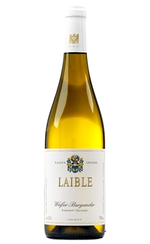 Andreas Laible Weisser Burgunder Kabinett Trocken 2016