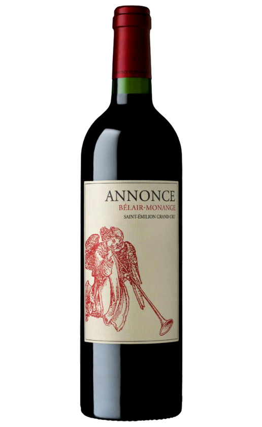 Annonce de Belair-Monange Saint-Emilion Grand Cru 2017