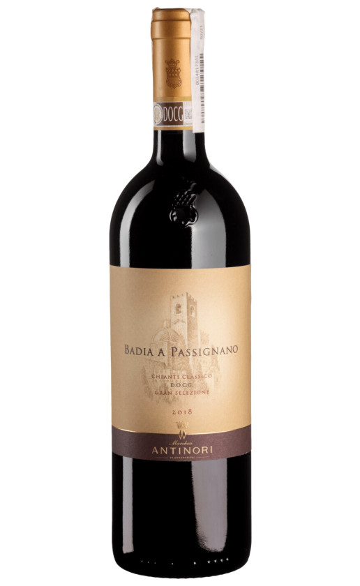 Antinori Badia a Passignano Chianti Classico Gran Selezione 2018