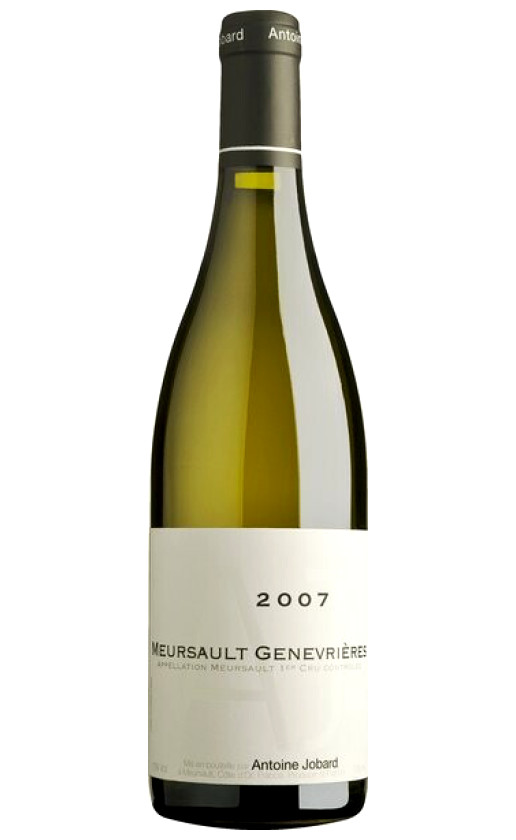 Antoine Jobard Meursault Genevrieres 1er Cru 2007