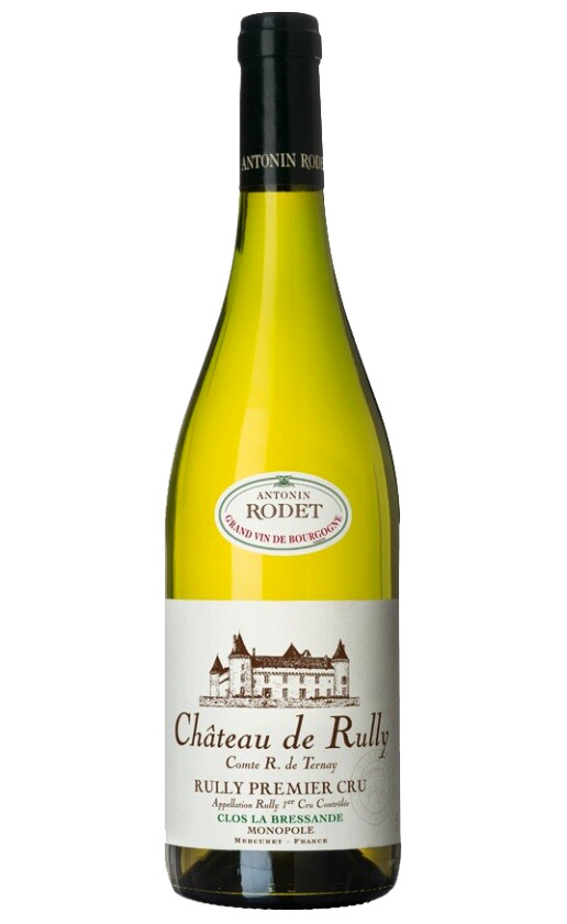 Antonin Rodet Chateau de Rully Comte R. de Ternay Rully Premier Cru Clos La Bressande Monopole 2017