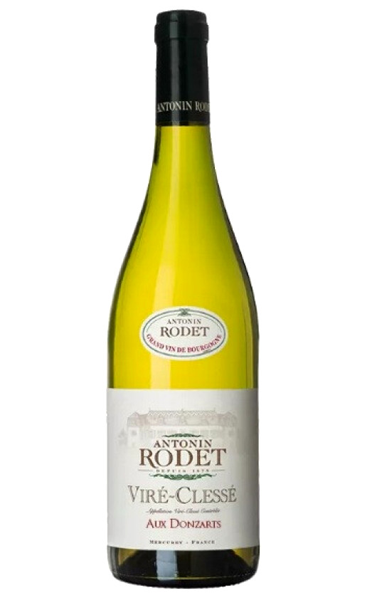 Antonin Rodet Vire-Clesse Aux Donzarts 2014