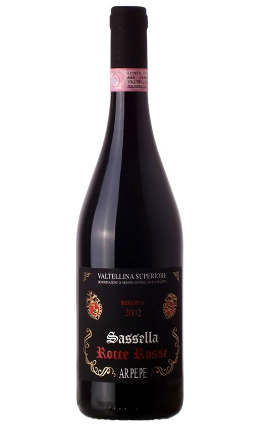 Ar. Pe. Pe. Sassella Rocce Rosse Riserva Valtellina Superiore 2002