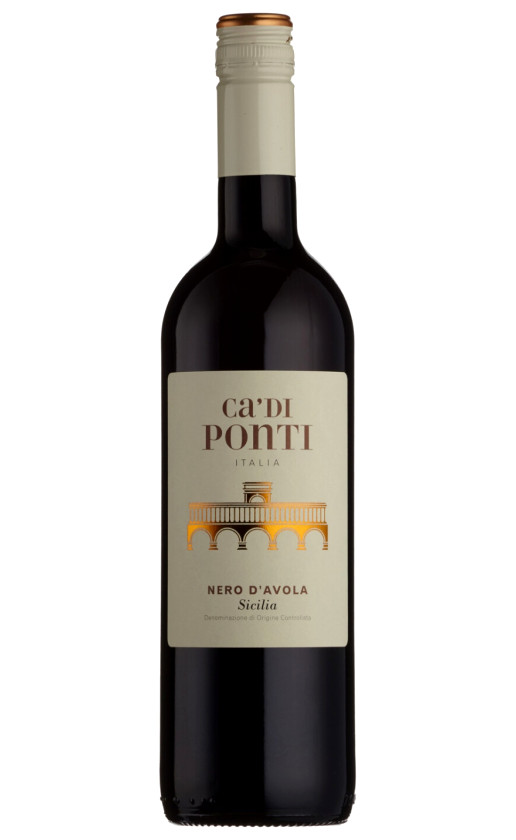 Araldica Castelvero Ca'di Ponti Nero d'Avola Terre Siciliane 2017