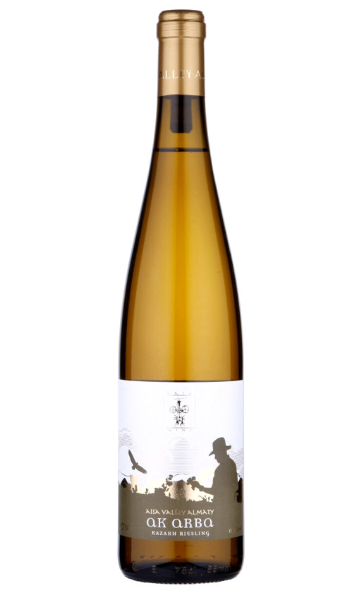 Arba Wine Ak Arba Kazakh Riesling 2014