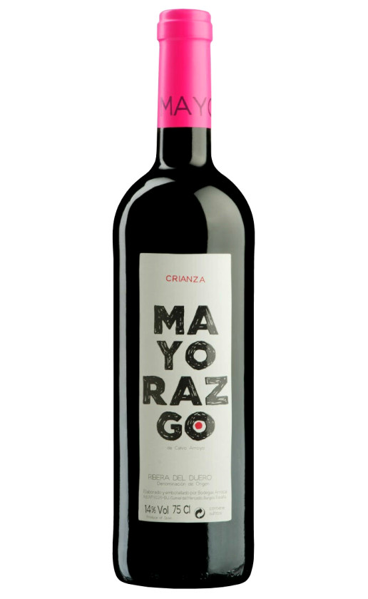 Arrocal Mayorazgo de Calvo Arroyo Crianza Ribera del Duero