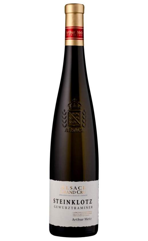 Arthur Metz Steinklotz Gewurztraminer Alsace