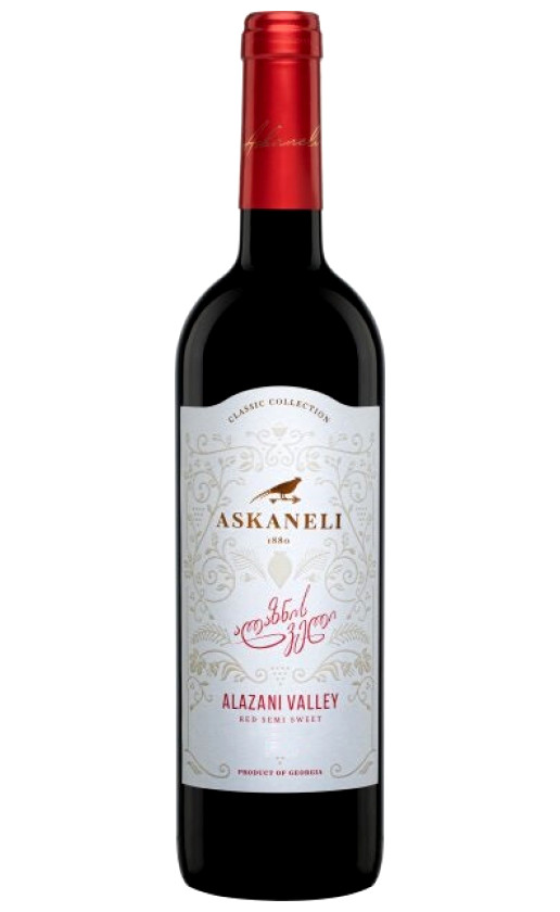 Askaneli Brothers Alazany valley Red semi-sweet