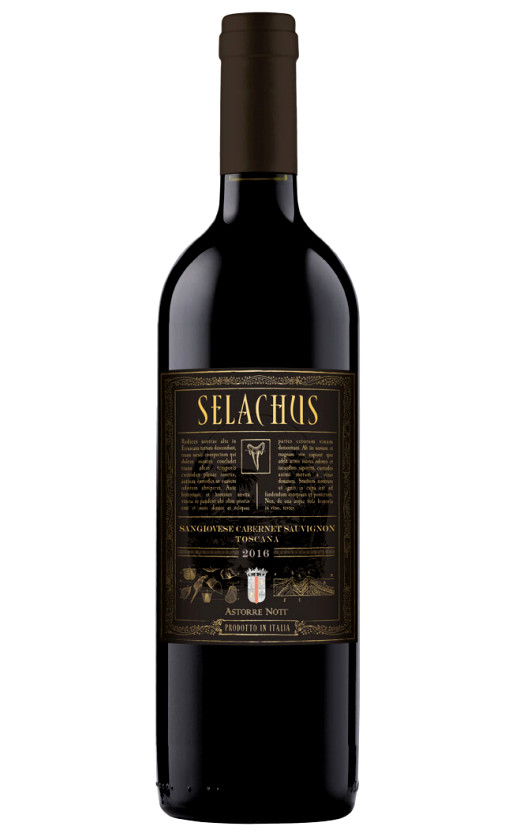 Astorre Noti in Ruppiano Selachus Sangiovese-Cabernet Sauvignon Toscana 2015