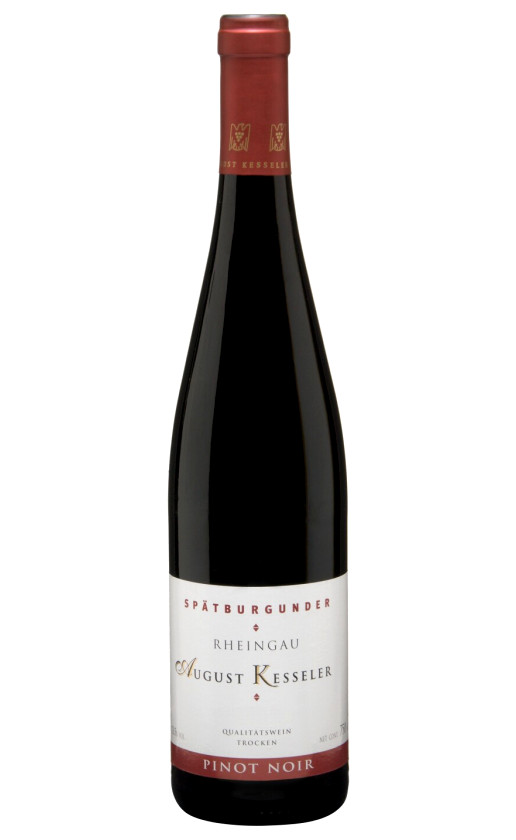 August Kesseler Pinot Noir Spatburgunder Qualitatswein Trocken 2010